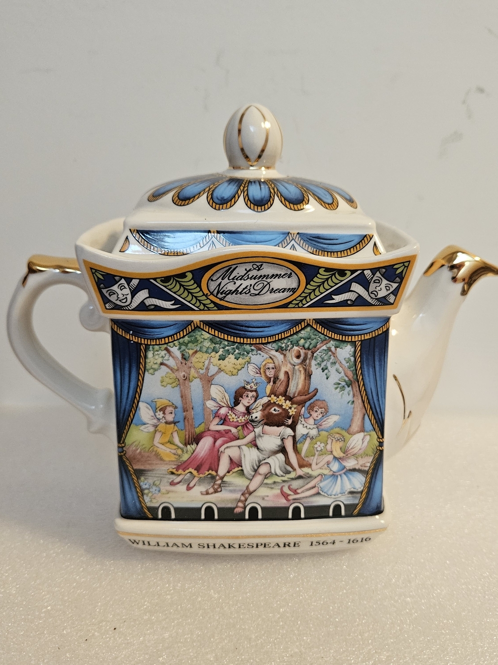 Sadler Teapot A Midsummer Night's Dream~William Shakespeare England